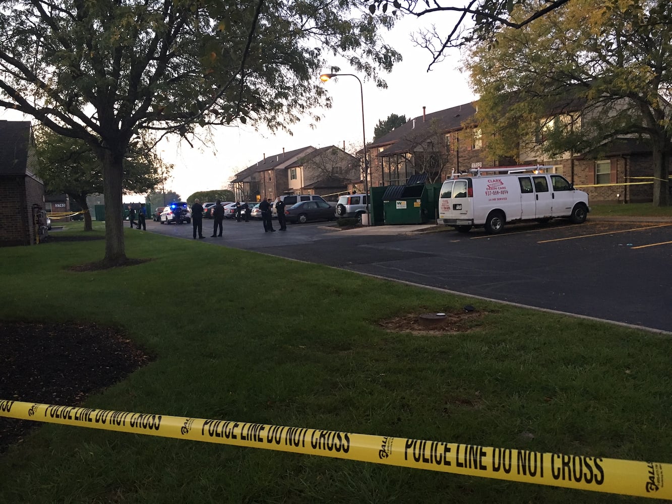 PHOTOS: Scene of Moraine police shooting