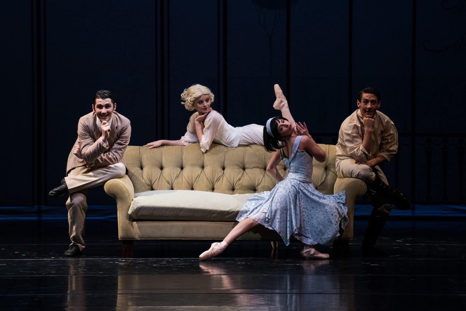 "The Great Gatsby'' will be presented by Dayton Ballet at the Victoria Theater starting April 8. CONTRIBUTED