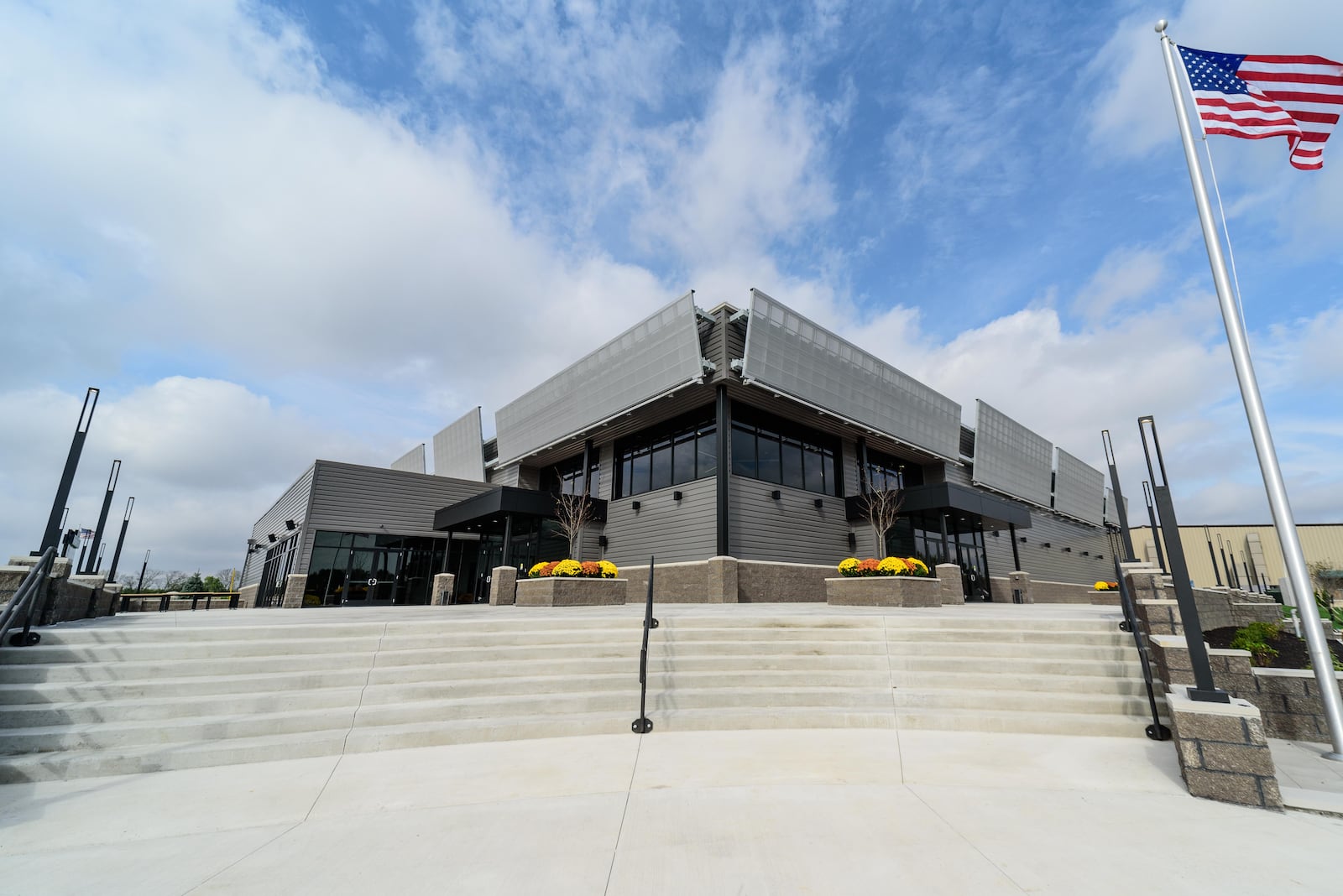 Here’s a sneak peek inside the new Arbogast Performing Arts Center, located at 500 S. Dorset Rd. in Troy. The performance venue, made possible with a $2 million donation from Dave and Linda Arbogast seats 1,200 people for education, arts, community and business events. A grand opening celebration will be held on Saturday, Oct. 30, 2021. TOM GILLIAM / CONTRIBUTING PHOTOGRAPHER