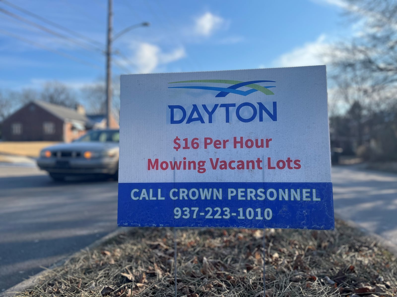 Dayton increased the pay for temporary workers for vacant lot mowing to help with hiring and retention. CORNELIUS FROLIK / STAFF