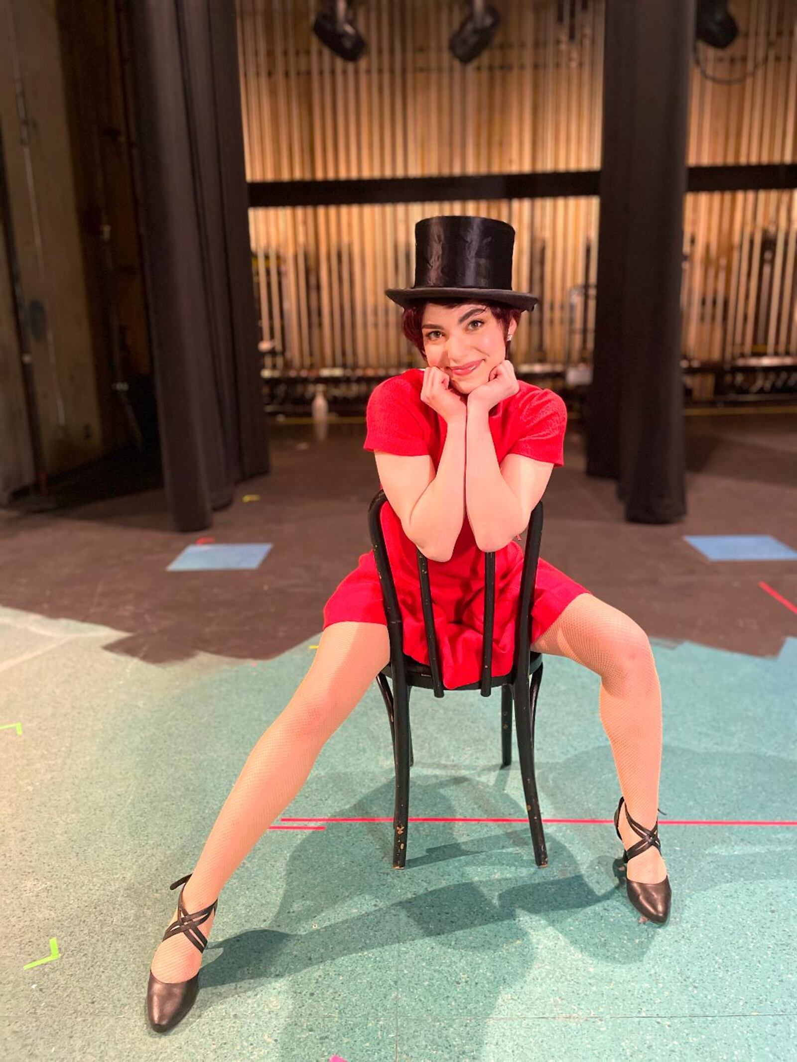 Wright State senior musical theatre major Tassy Kirbas stars in "Sweet Charity" March 18-April 3. PHOTO COURTESY OF WRIGHT STATE THEATRE