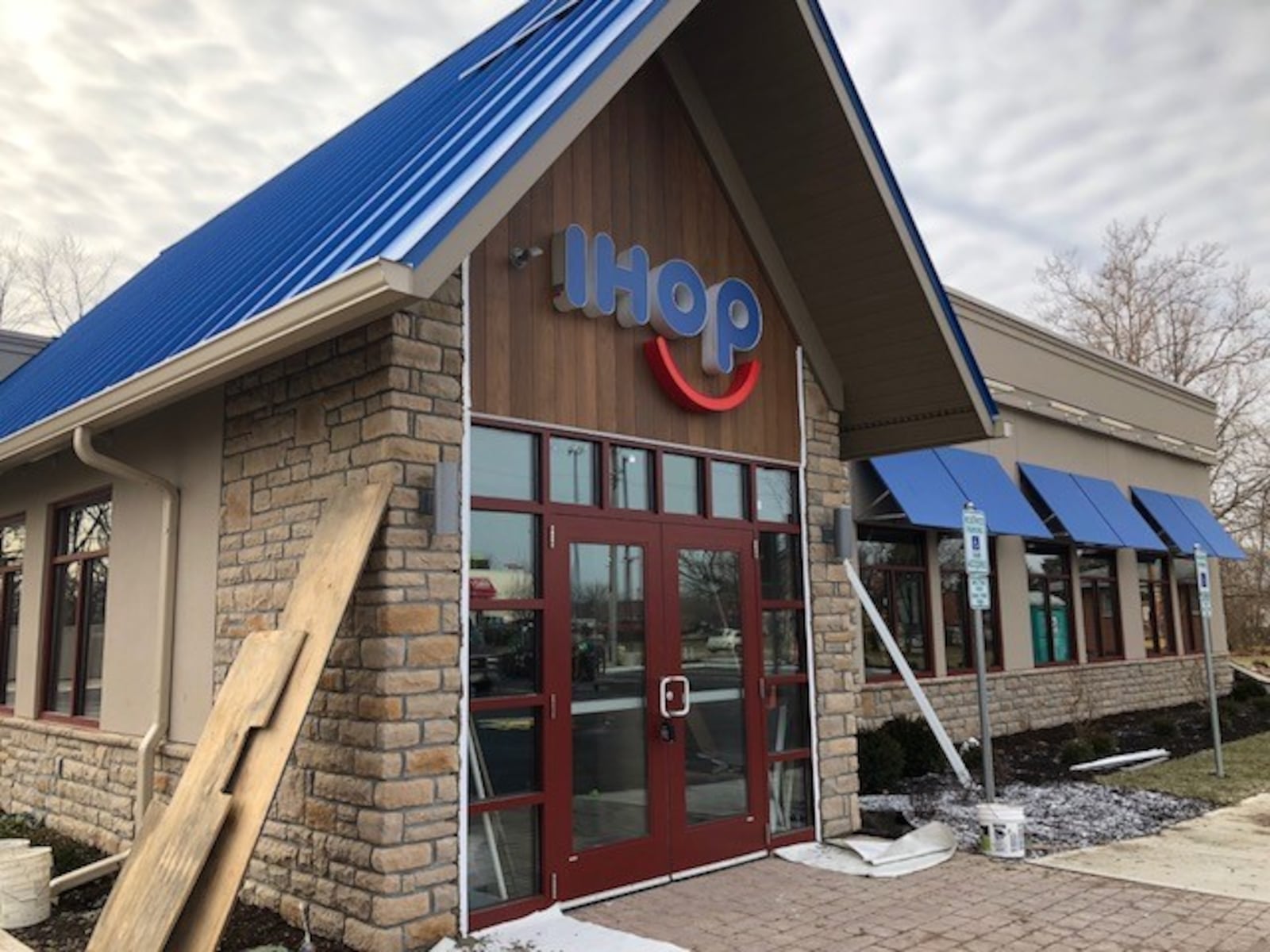 The new IHOP near Miller Lane in Vandalia is gearing up to open in mid-March. MARK FISHER/STAFF