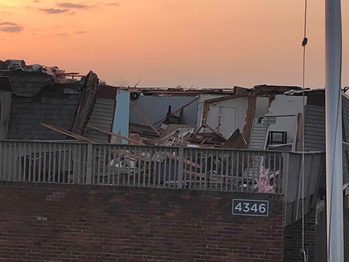 PHOTOS: Daylight reveals widespread damage from Monday storms