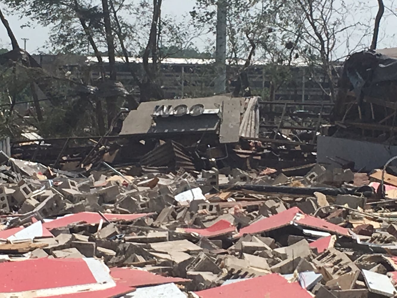 PHOTOS: Daylight reveals widespread damage from Monday storms