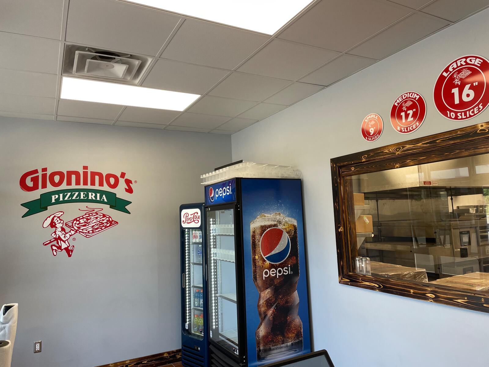 Gionino’s Pizzeria is opening its third Dayton area location at 4447 W. Franklin St. off of Wilmington Pike in Bellbrook. NATALIE JONES/STAFF