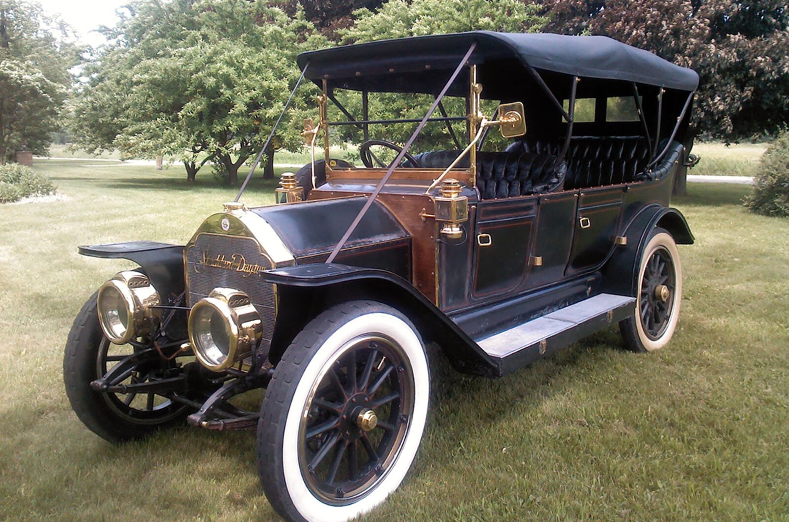 This 1911 Stoddard-Dayton, owned by Michael Howard of Michigan, will be one of 200 fascinating vehicles on display at the 2019 Concours' d'Elegance at Carillon Park in Dayton on Sept. 15. Contributed photo