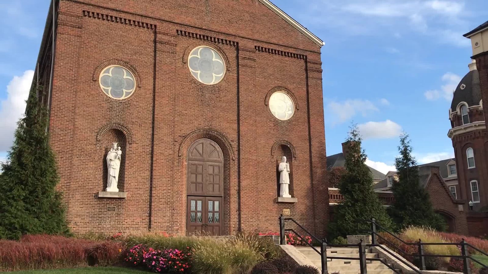 The University of Dayton held a vigil Friday for student Michael Lang, who died Thursday in his hometown of LaGrange, Illinois, due to coronavirus complications.