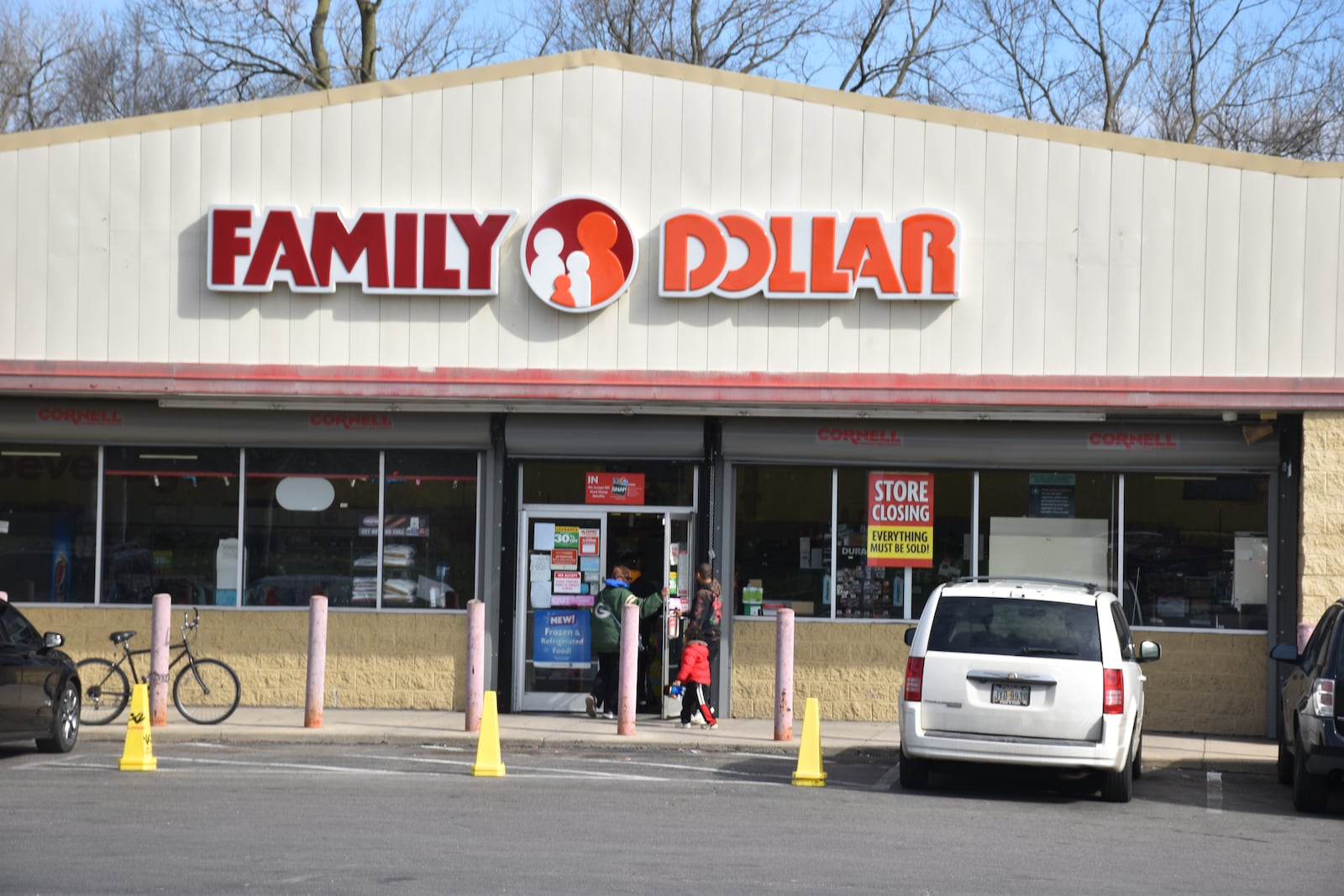 This Family Dollar store, at 440 N. James H. McGee Boulevard in West Dayton, is going to shut down soon. Family Dollar's parent company is going to close nearly 1,000 stores. CORNELIUS FROLIK / STAFF