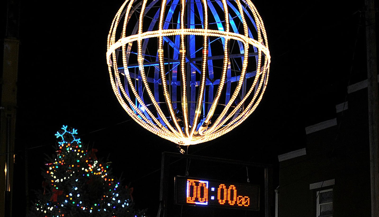 The New Carlisle New Year’s Eve Ball Drop is adding something new this year, it’s ninth annual celebration. MARSHALL GORBY / STAFF