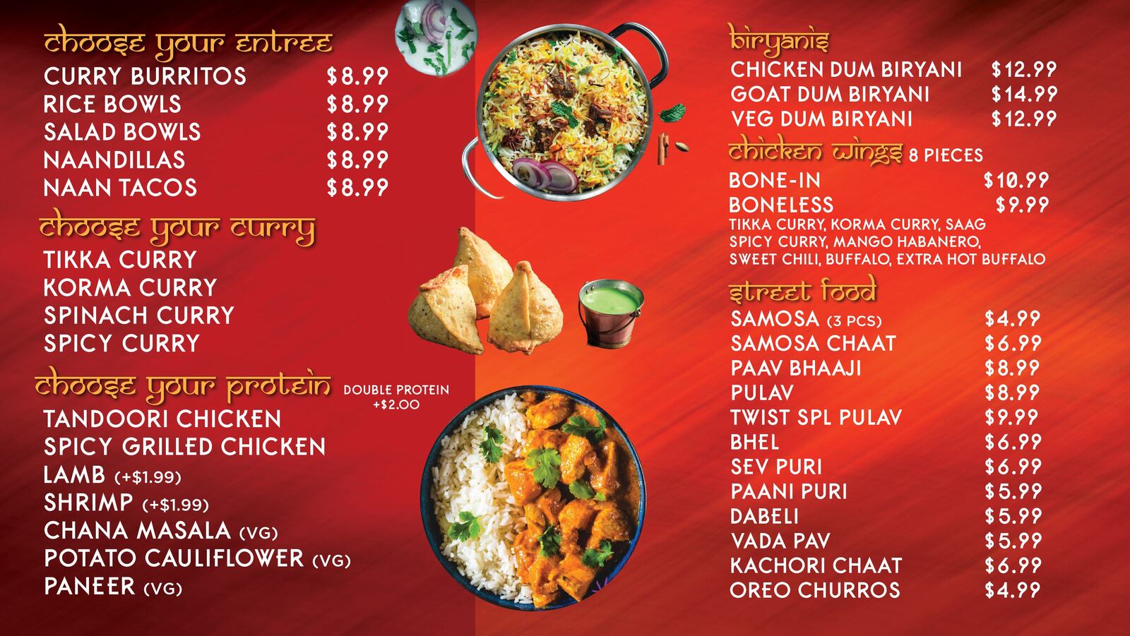 The Twist Indian Grill, a new fast-casual Indian restaurant where customers can create their own bowls and burritos, is holding a grand opening Thursday, Oct. 20 at 2627 S. Smithville Road (CONTRIBUTED PHOTO).