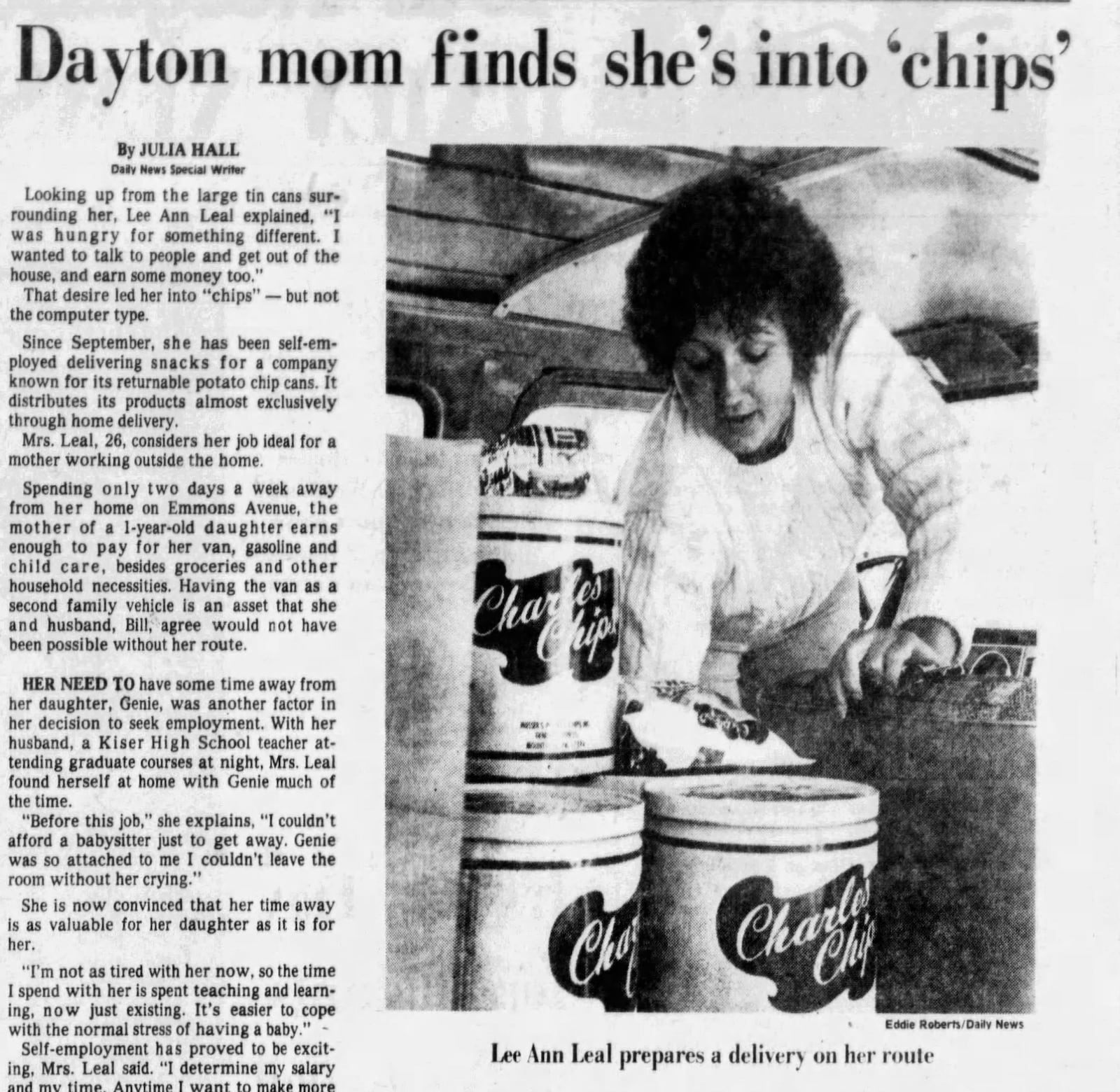 Dayton Daily News April 18, 1980. DAYTON DAILY NEWS ARCHIVES