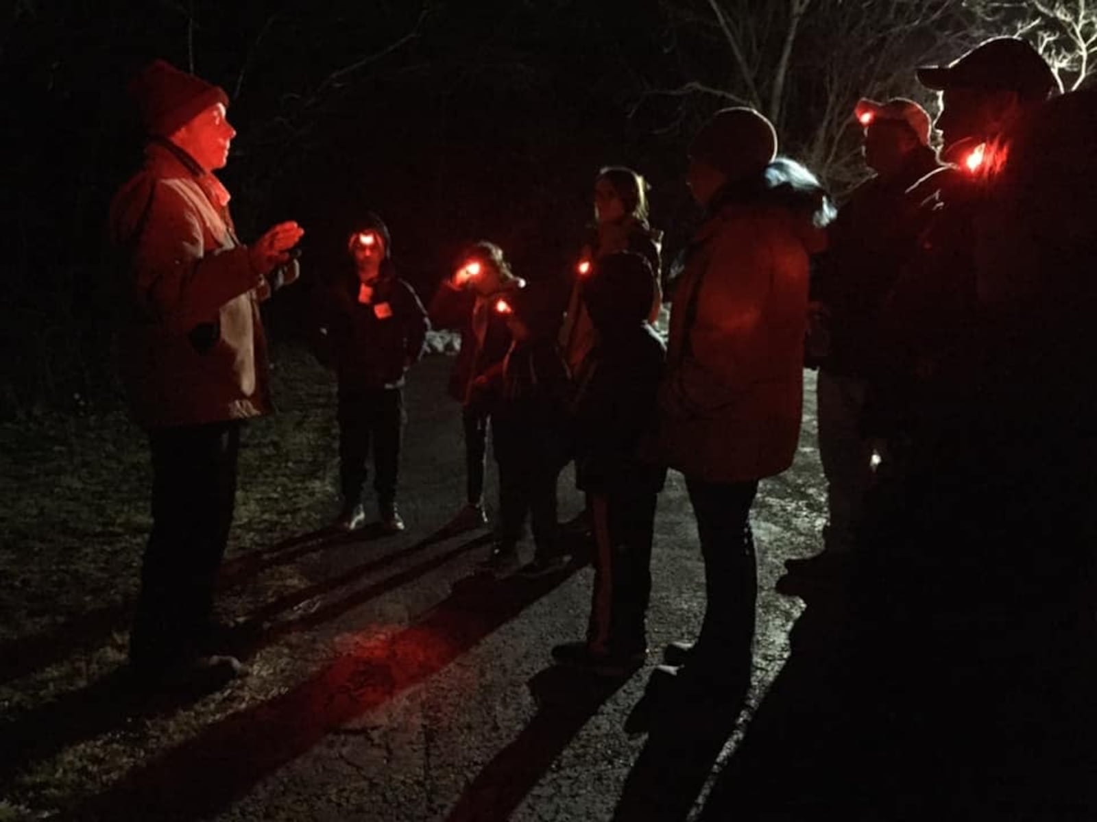 The Co-ed Nocturnal Scout Program at Brukner Nature Center in Troy.