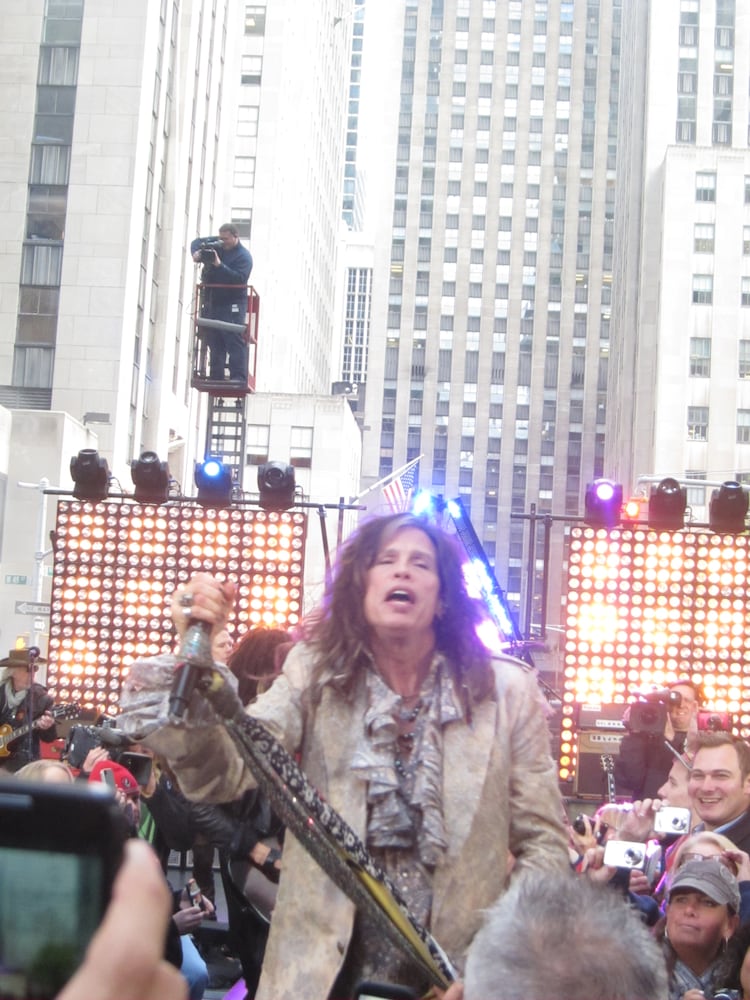 Aerosmith Live on NBC's Today Show