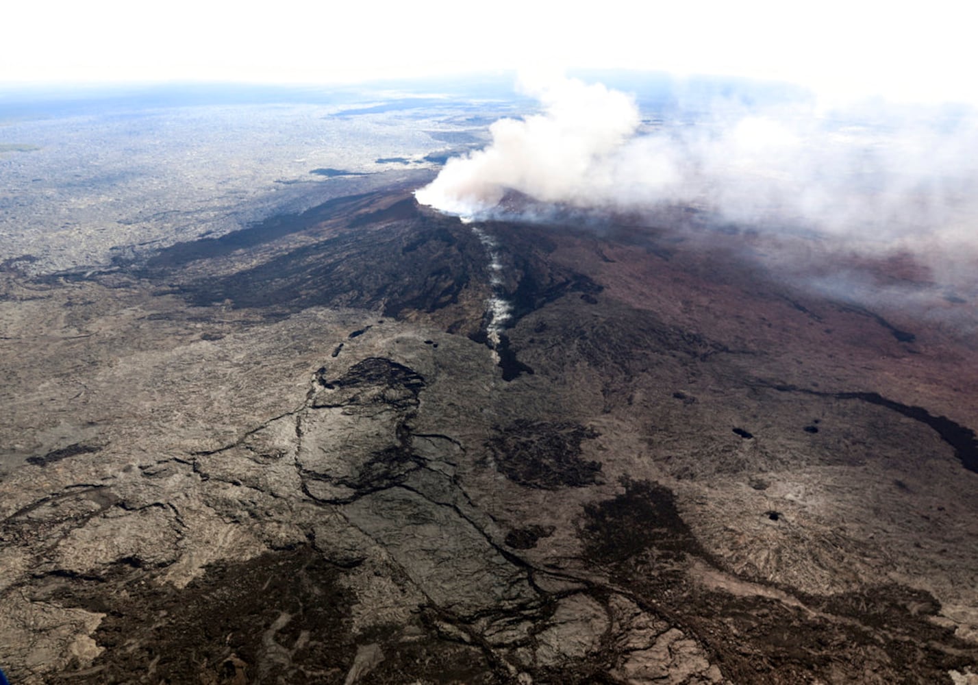 Photos: Hawaii volcano erupts