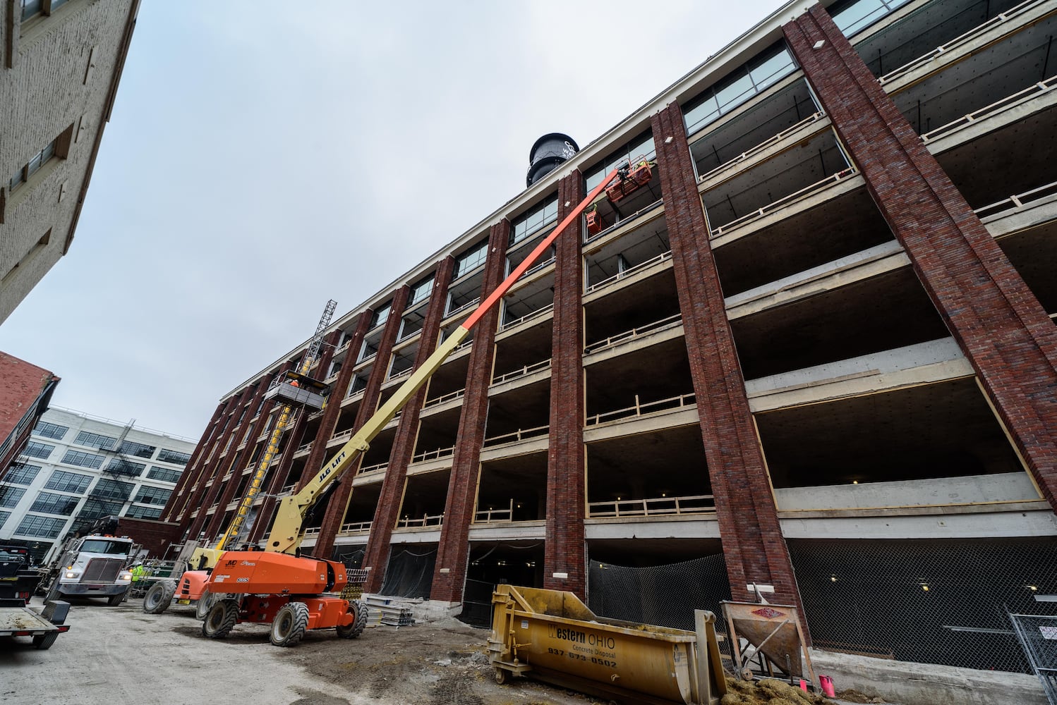 PHOTOS: Construction progress at The Delco in downtown Dayton