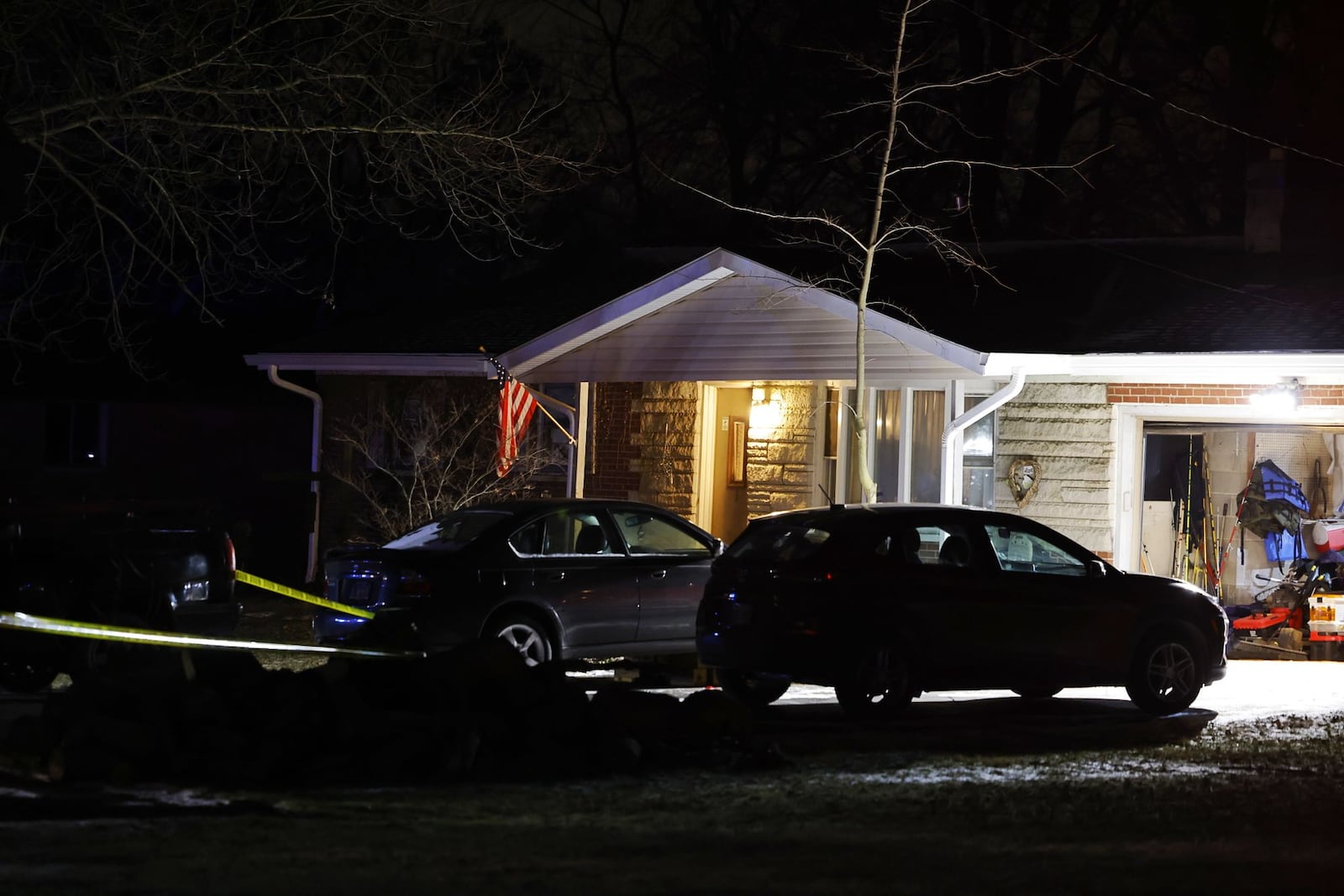 Butler County Sheriff's Office investigating two people shot Sunday night at a Eck Road residence in Madison Twp.NICK GRAHAM/STAFF