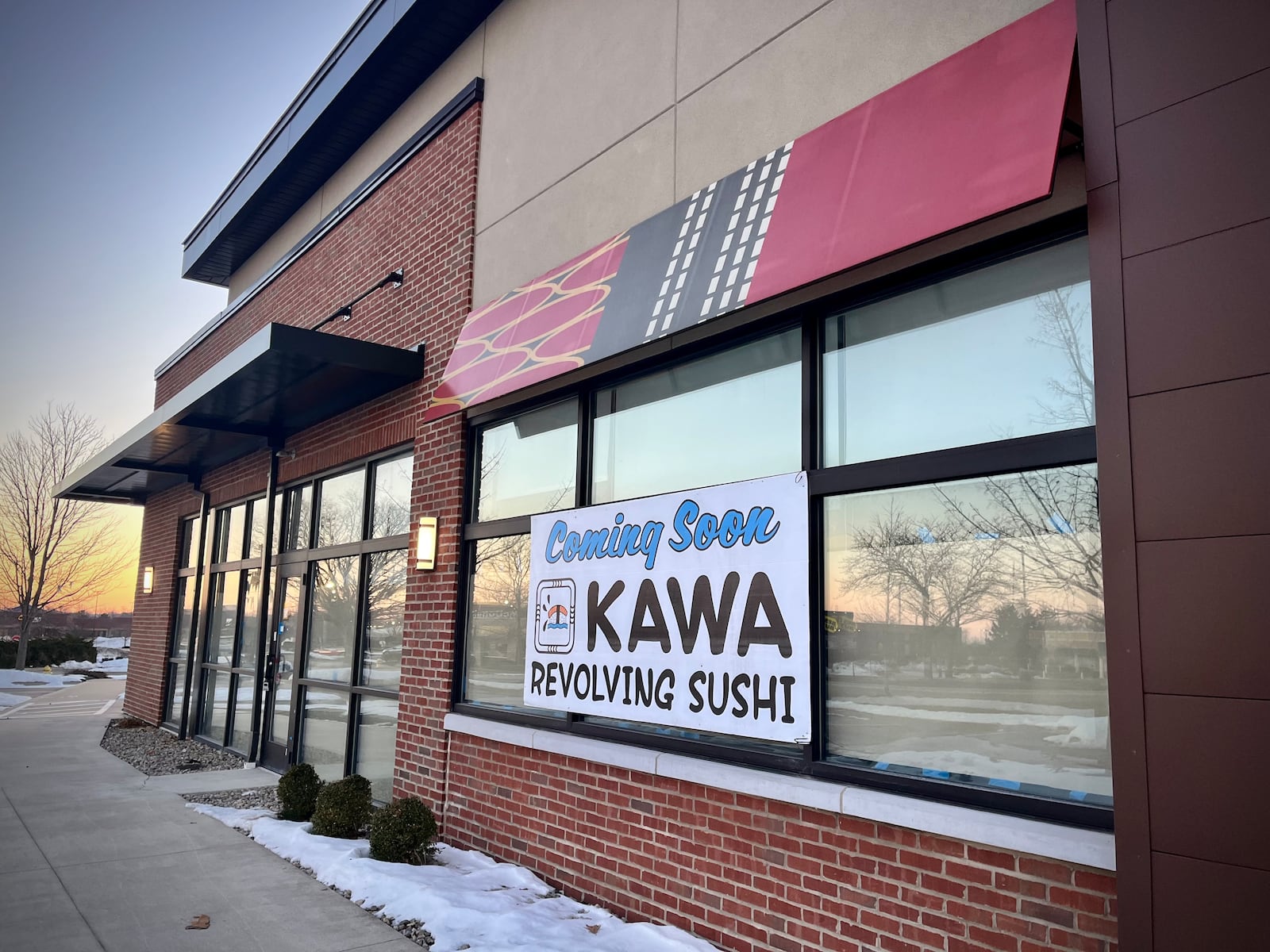 Kawa Revolving Sushi is coming soon to 2819 Centre Drive in Beavercreek. NATALIE JONES/STAFF