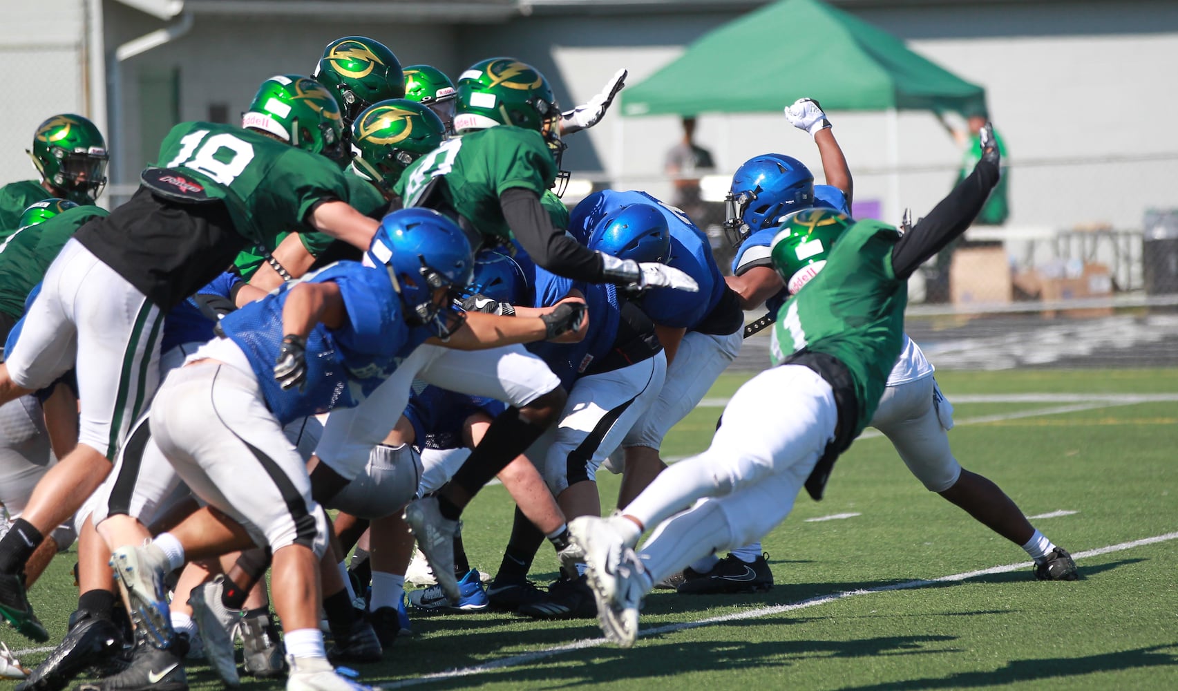 PHOTOS: Northmont Thunderbolts preseason football