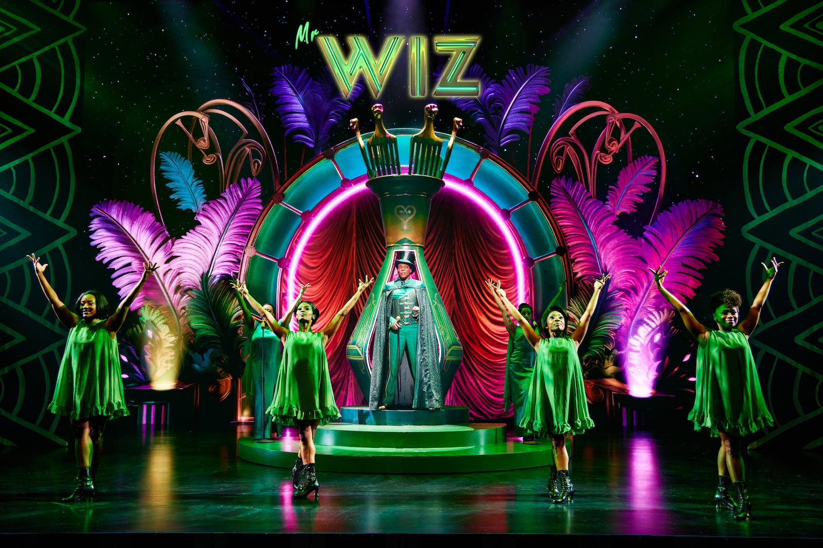 "The Wiz," directed by Dayton native Schele Williams with set design by Academy Award-winning Wright State University graduate Hannah Beachler, will be performed Nov. 11-16, 2025 at the Schuster Center. Photo by Jeremy Daniel