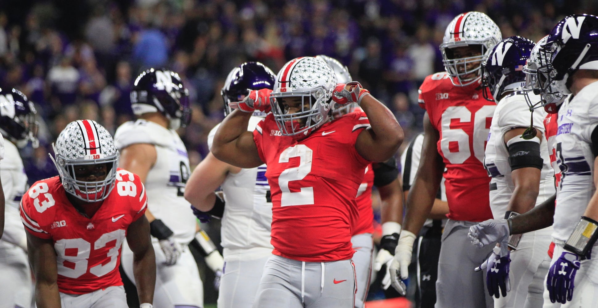 Big Ten Championship photos: Ohio State vs. Northwestern