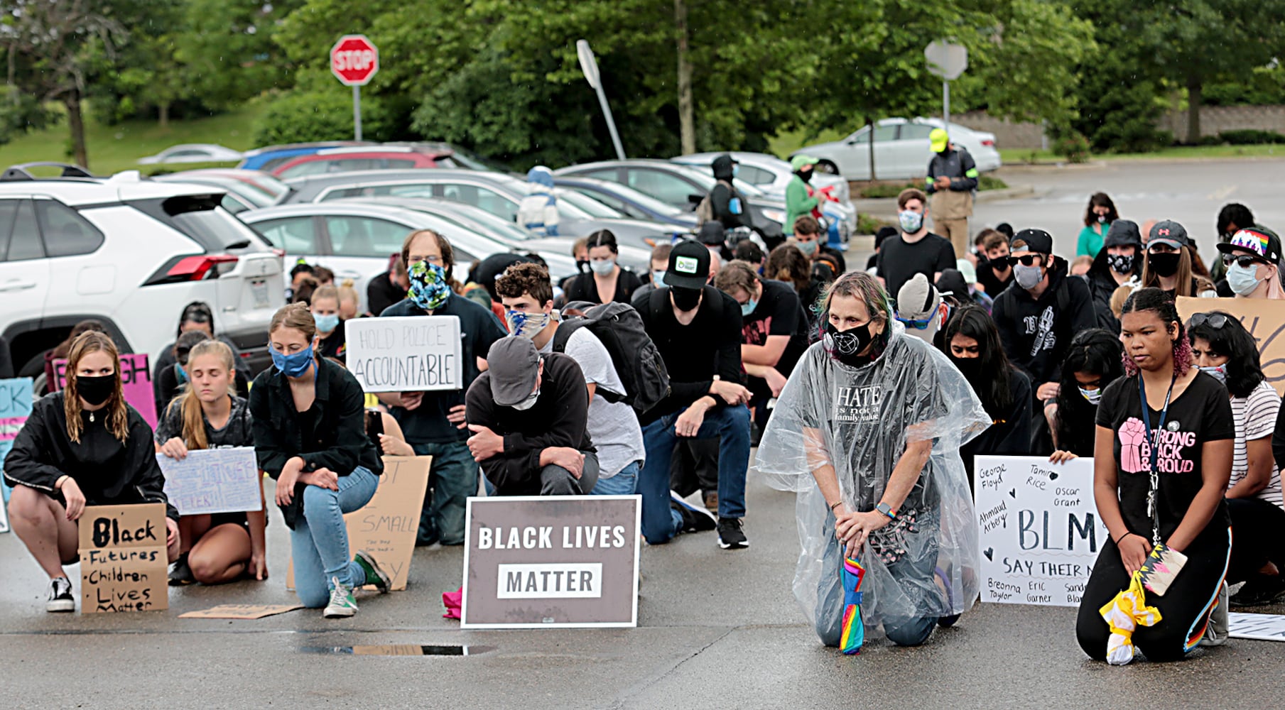 PHOTOS: Demonstrators rally for justice in Beavercreek