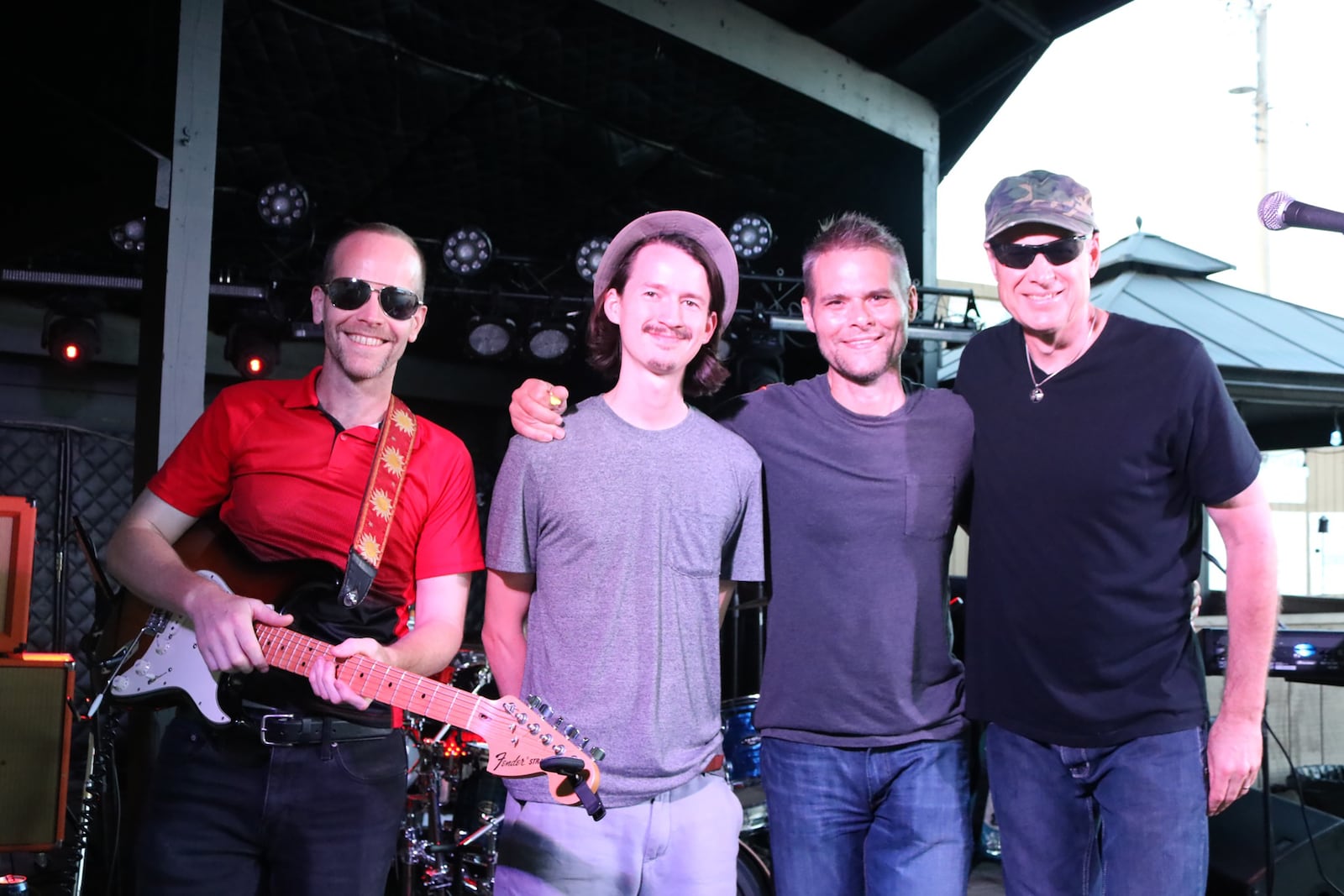 The members of Seconds to Surrender are, left to right, Thad Bissett (guitar), Sean Kelley (bass), Rob Hoeting (drums), Brian Elias (vocals). CONTRIBUTED