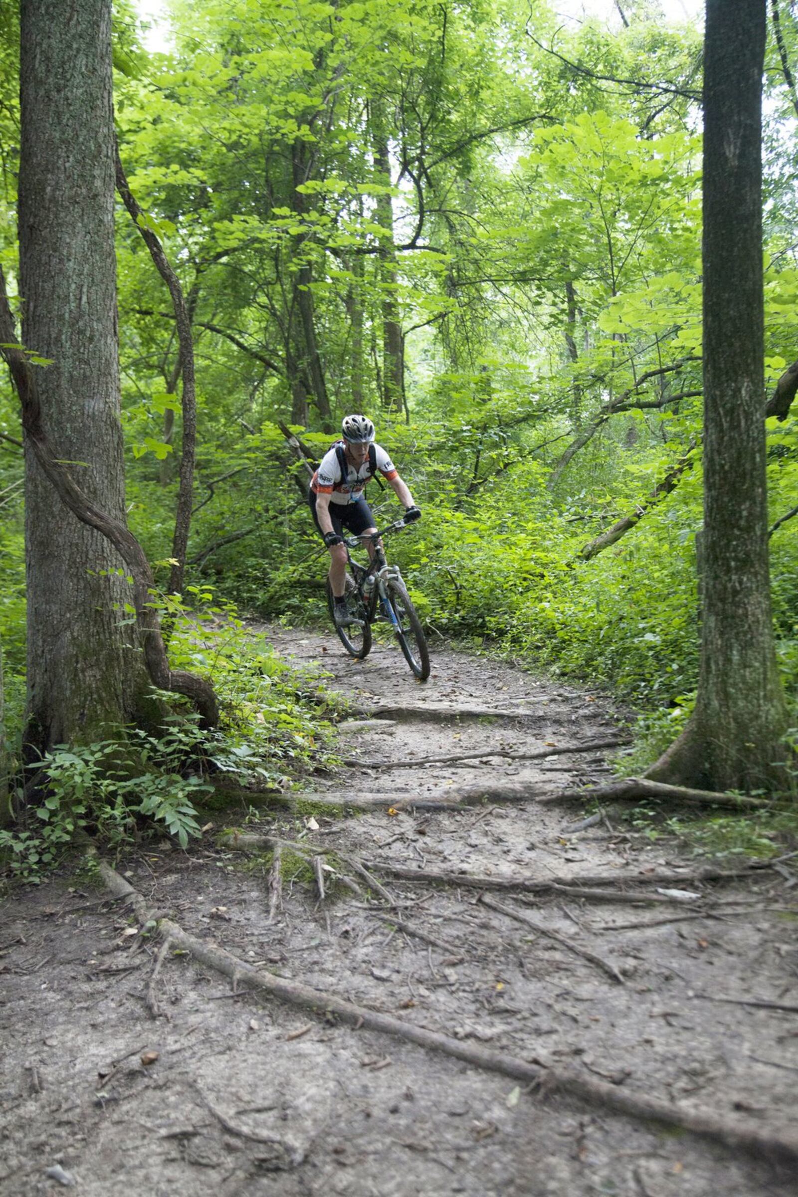 Whether you’re a rookie or a veteran, the Miami Valley has miles of mountain biking trails to explore. CONTRIBUTED