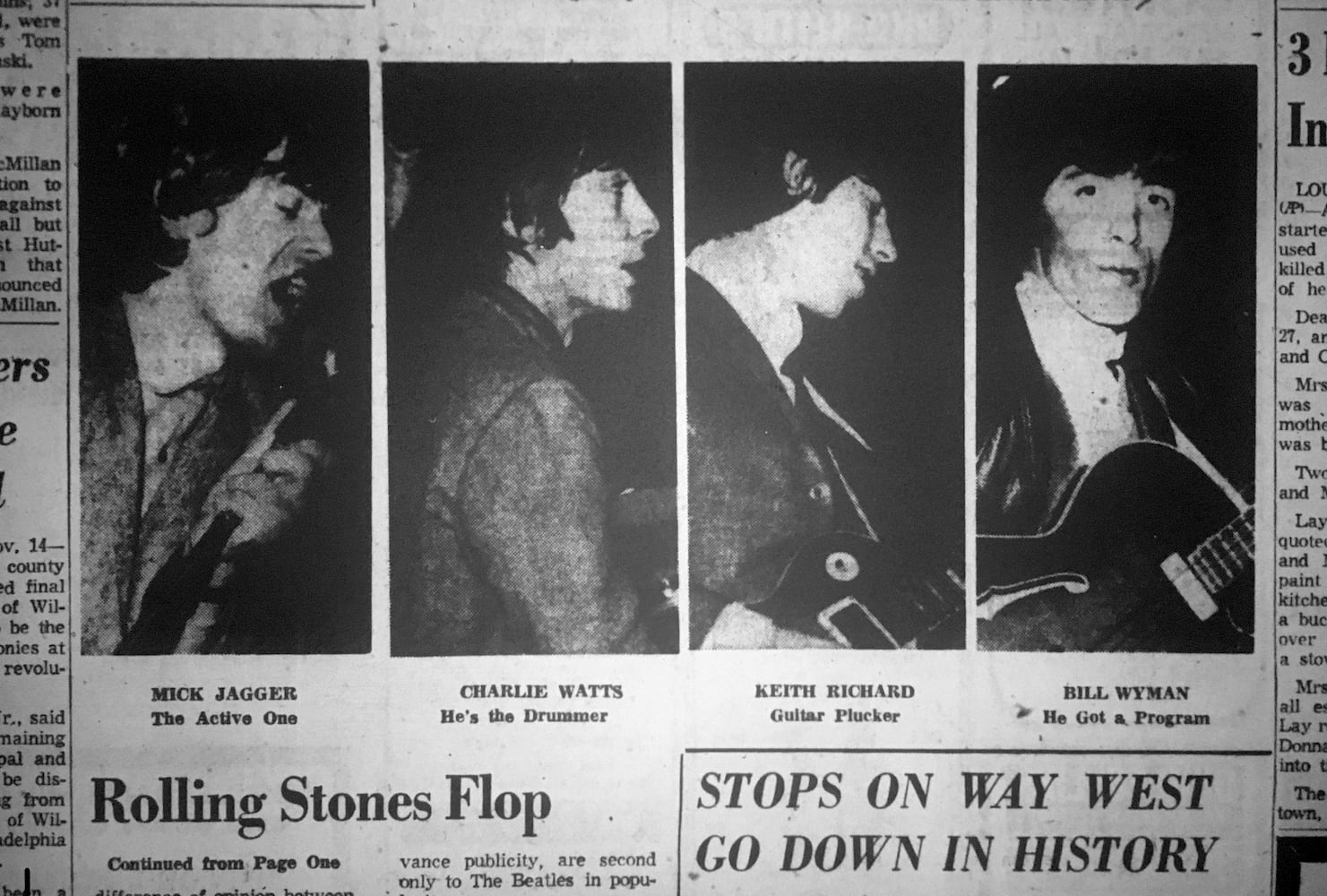 History Extra: Rolling Stones in Dayton