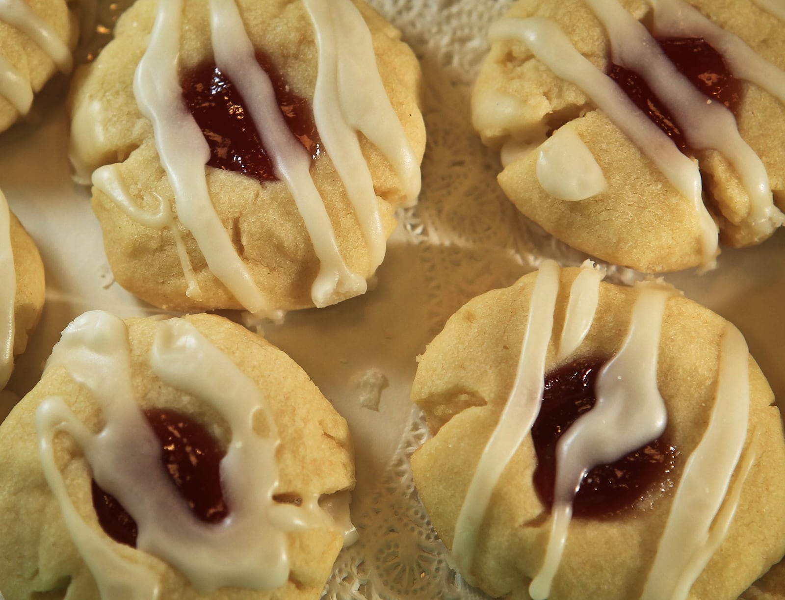 Jelly Thumbprint Cookies by Theresa Steinbruegge of Kettering took first place in our contest. JIM WITMER / STAFF Cookie contest winners credit their moms | Cookie recipes