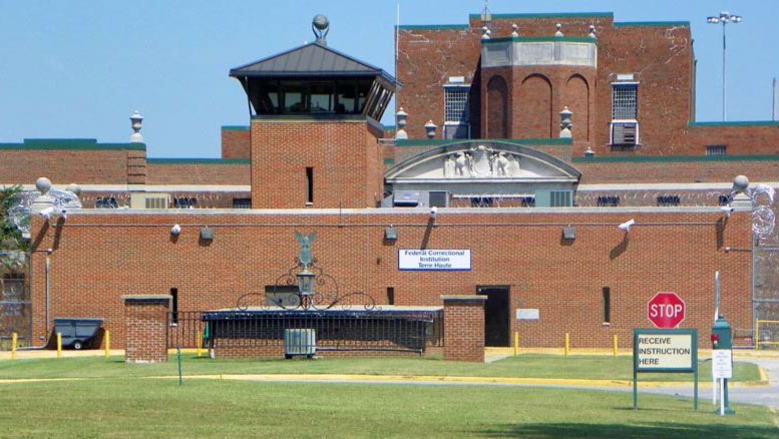 The Federal Correctional Institute in Terre Haute, Ind., is pictured in an undated photo. Dylann Roof, the white supremacist who gunned down nine people at Emanuel AME Church in Charleston, S.C., in 2015, is on death row at the federal prison.