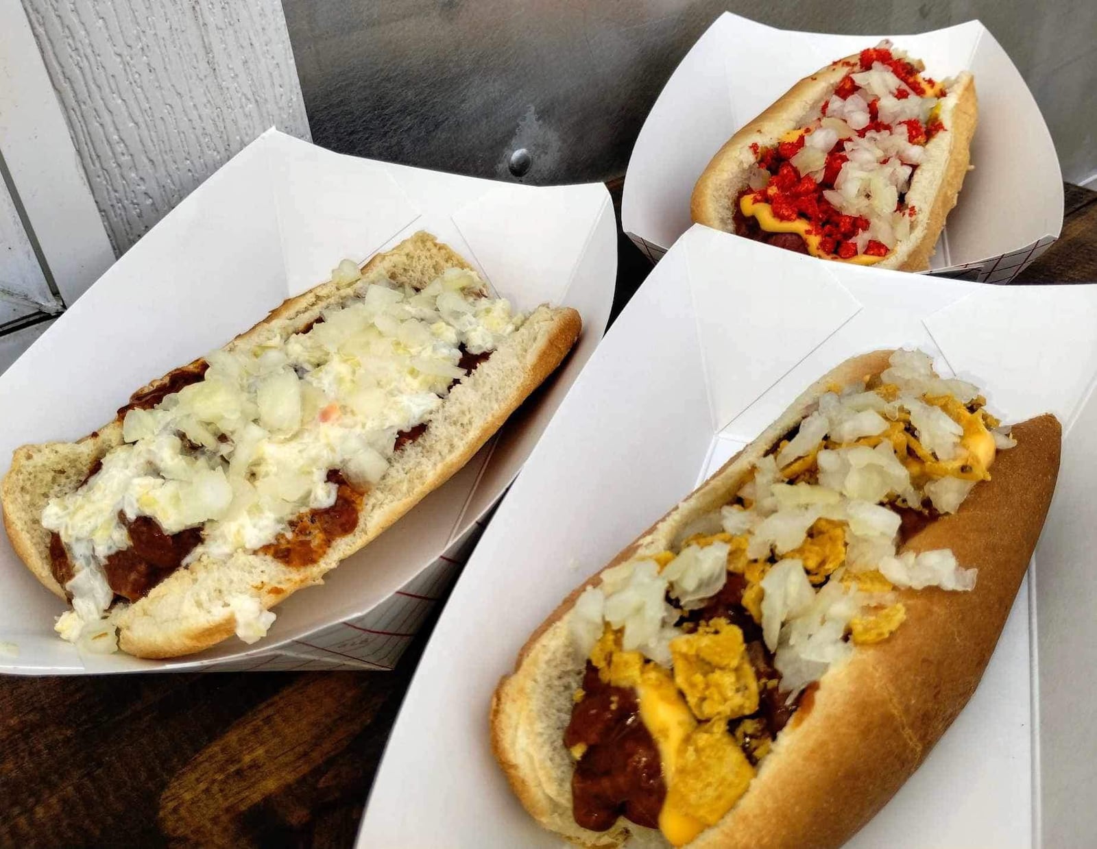 Nacho Average Dogs, a food truck specializing in gourmet hot dogs, nachos and walking tacos, is now operating throughout the Dayton area (CONTRIBUTED PHOTO).