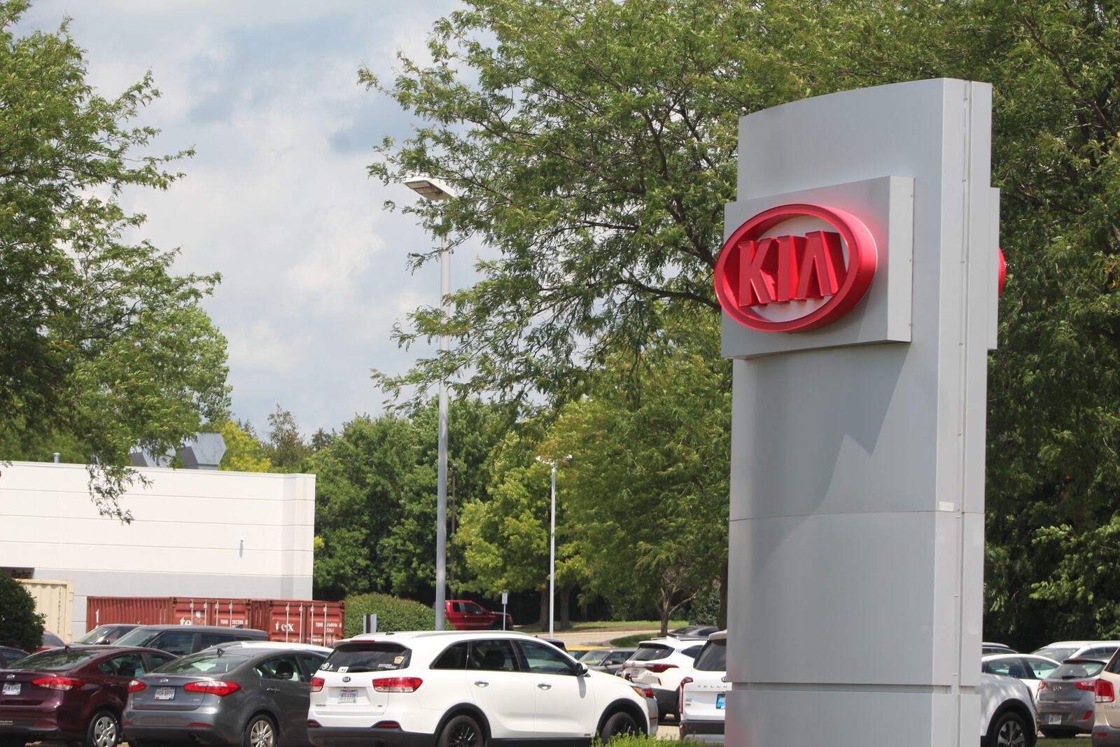 A local Kia dealership. CORNELIUS FROLIK / STAFF