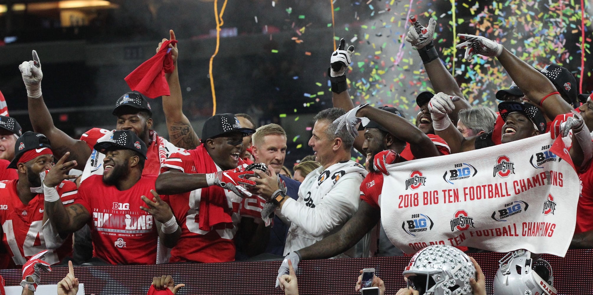 Photos: Ohio State Buckeyes celebrate Big Ten Championship