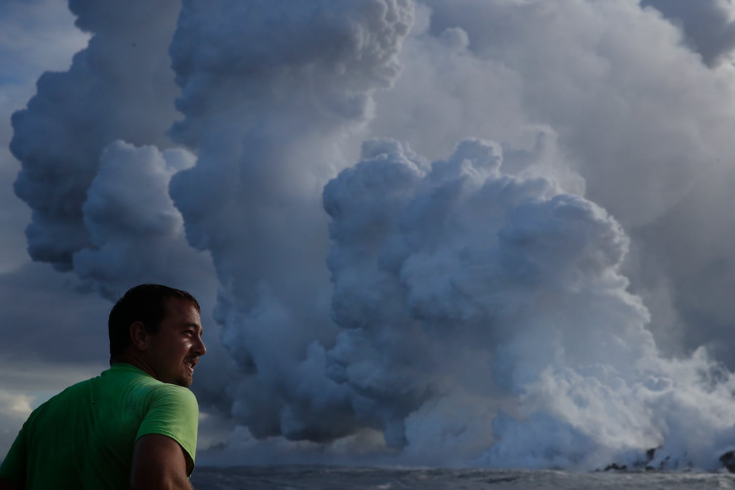 Hawaii volcano erupts