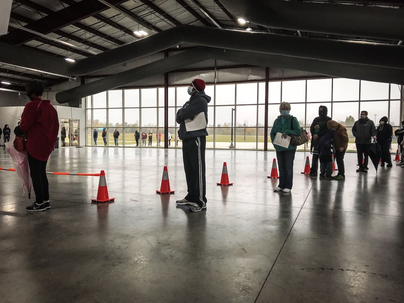 PHOTOS: Coronavirus testing at Montgomery County Fairgrounds