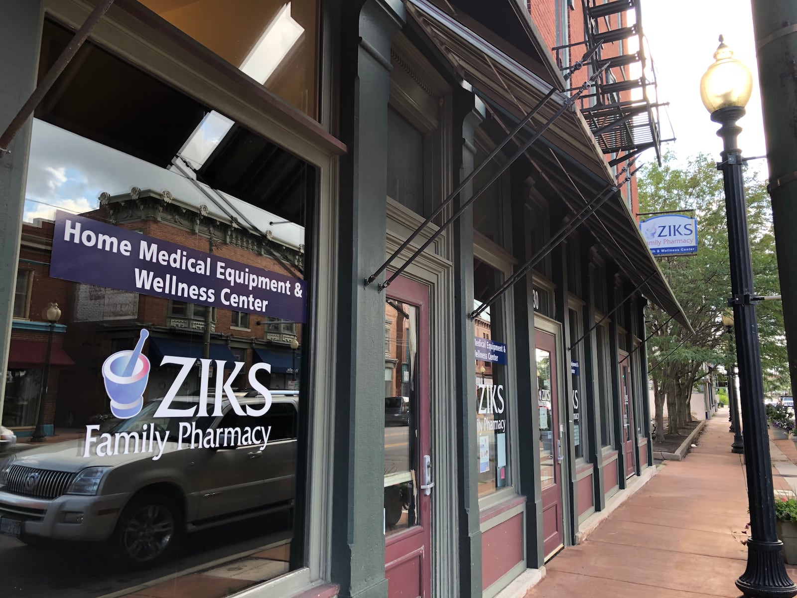 Zik's Home Healthcare in the Wright Dunbar Business District. CORNELIUS FROLIK / STAFF