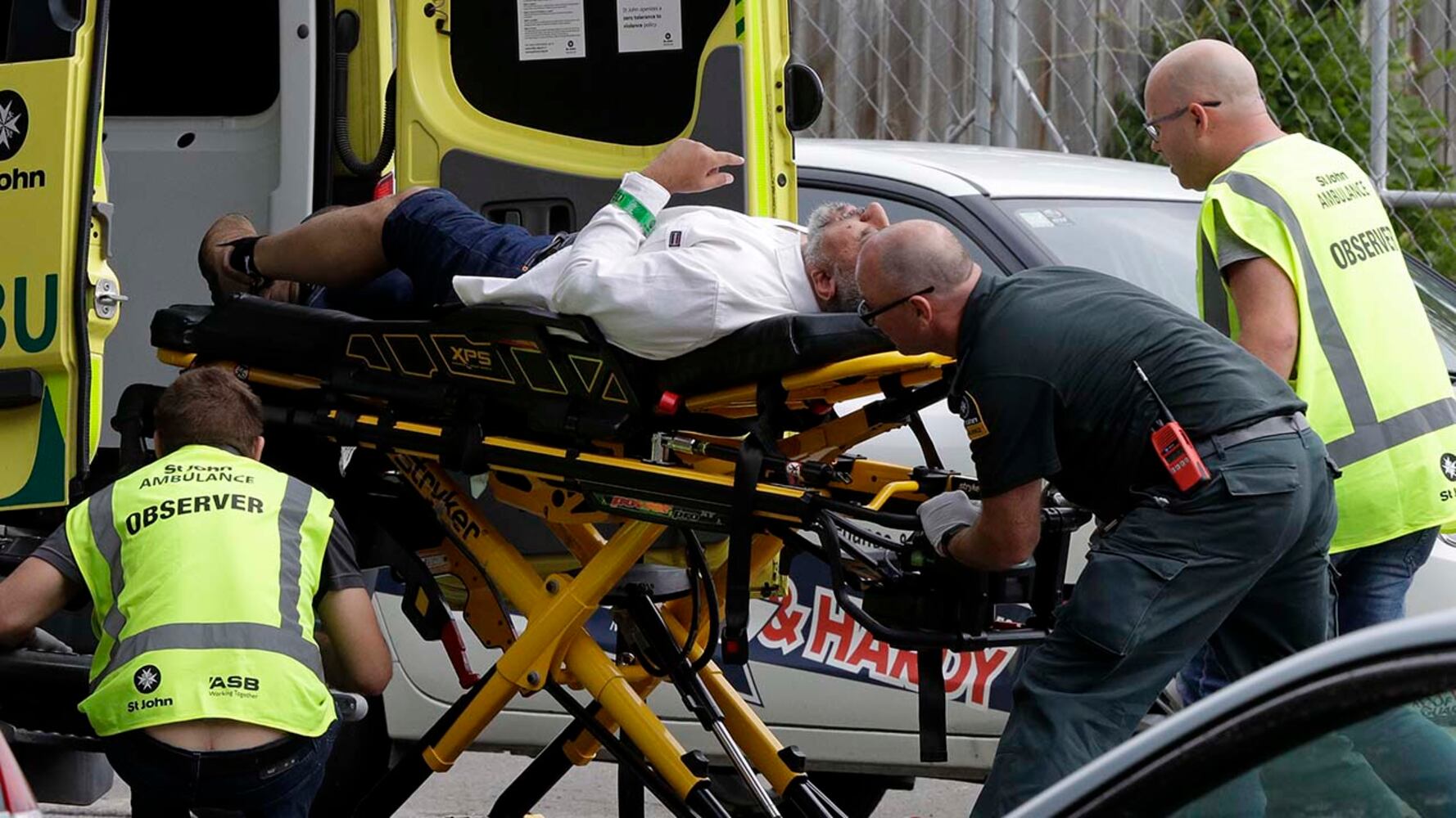 Photos: Mass casualties reported in New Zealand mosque shooting