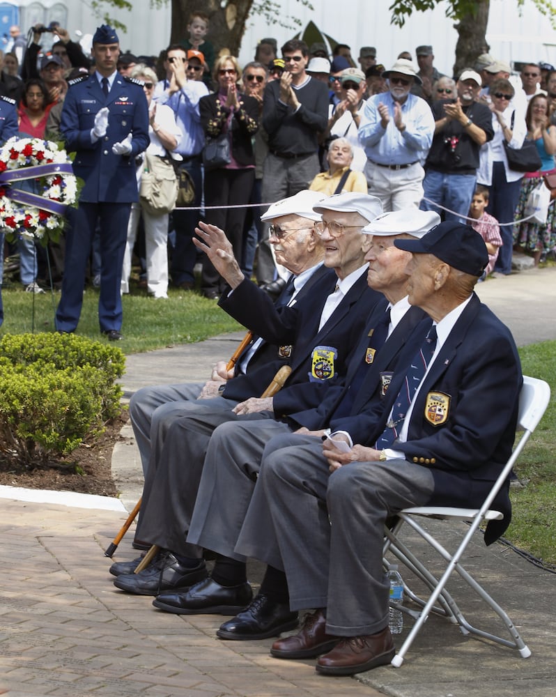 B-25 bombers fill the sky to honor Doolittle Raiders