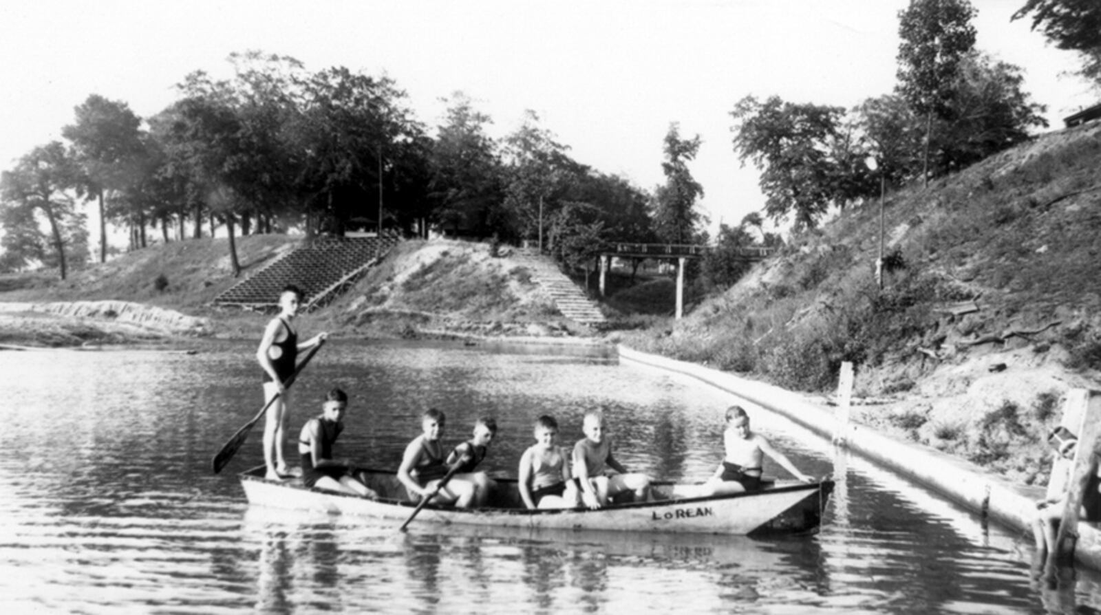 The Argonne Forest Park was located at the site of the current Possum Creek MetroPark.