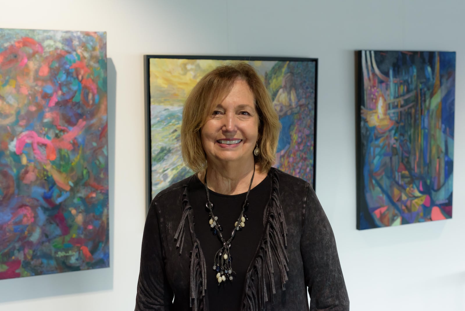 Jeanne Ward, Executive Director of the Arbogast Performing Arts Center in Troy. TOM GILLIAM / CONTRIBUTING PHOTOGRAPHER