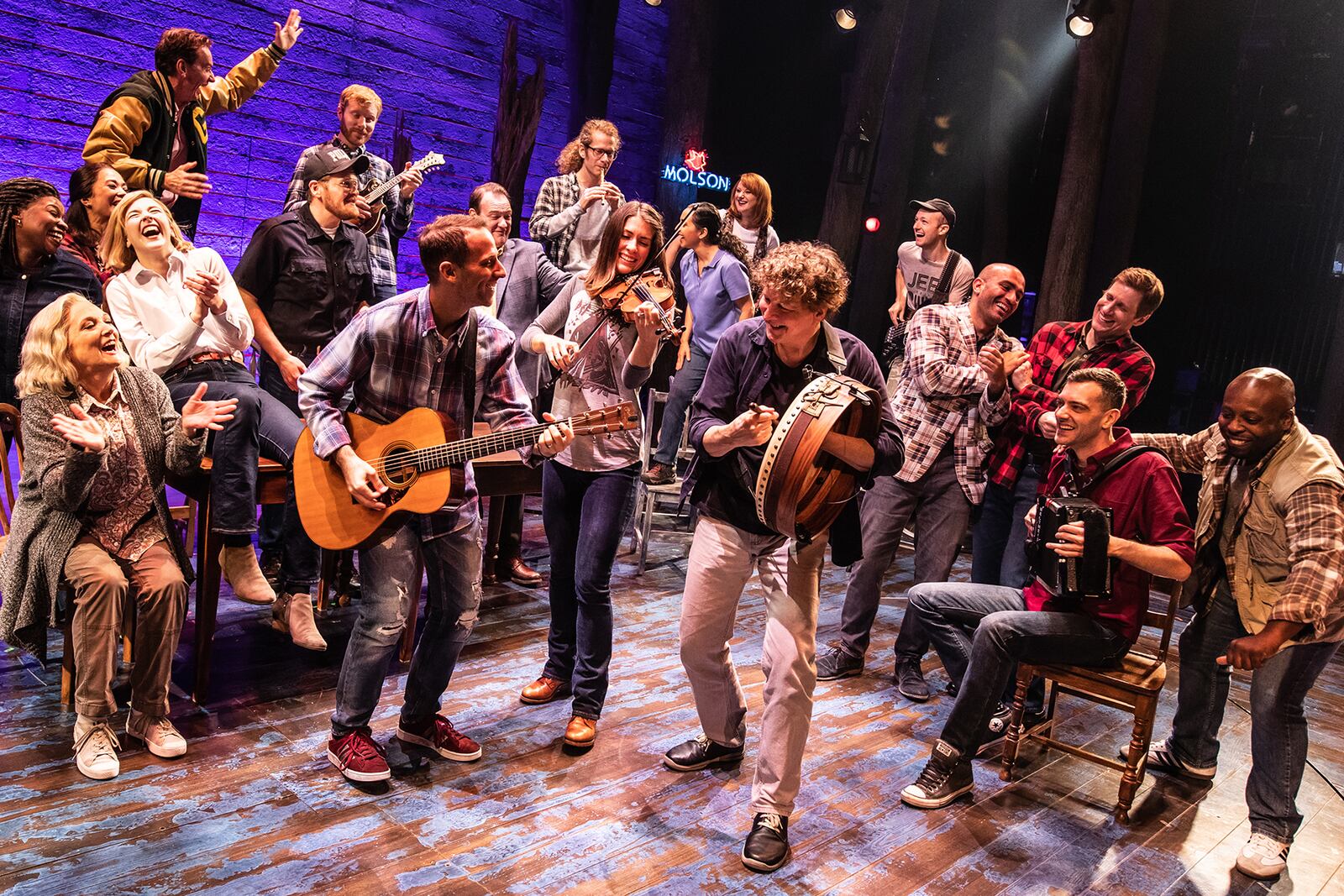 COME FROM AWAY October 6â11, 2020 âSchuster Center Broadway's COME FROM AWAY is a Best Musical winner all across North America! This New York Times Critics' Pick takes you into the heart of the remarkable true story of 7,000 stranded passengers and the small town in Newfoundland that welcomed them. Cultures clashed,and nerves ran high, but uneasiness turned into trust, music soared into the night, and gratitude grew into enduring friendships.  On 9/11, the world stopped. On 9/12, their stories moved us all.