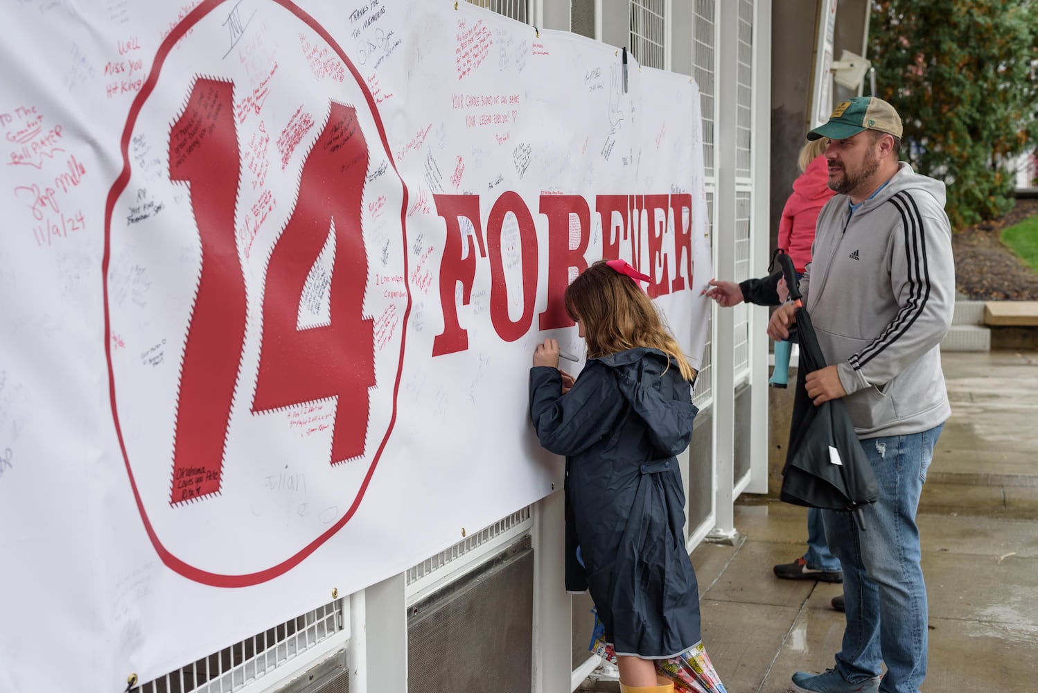 PHOTOS: Pete Rose Memorial Visitation at Great American Ball Park