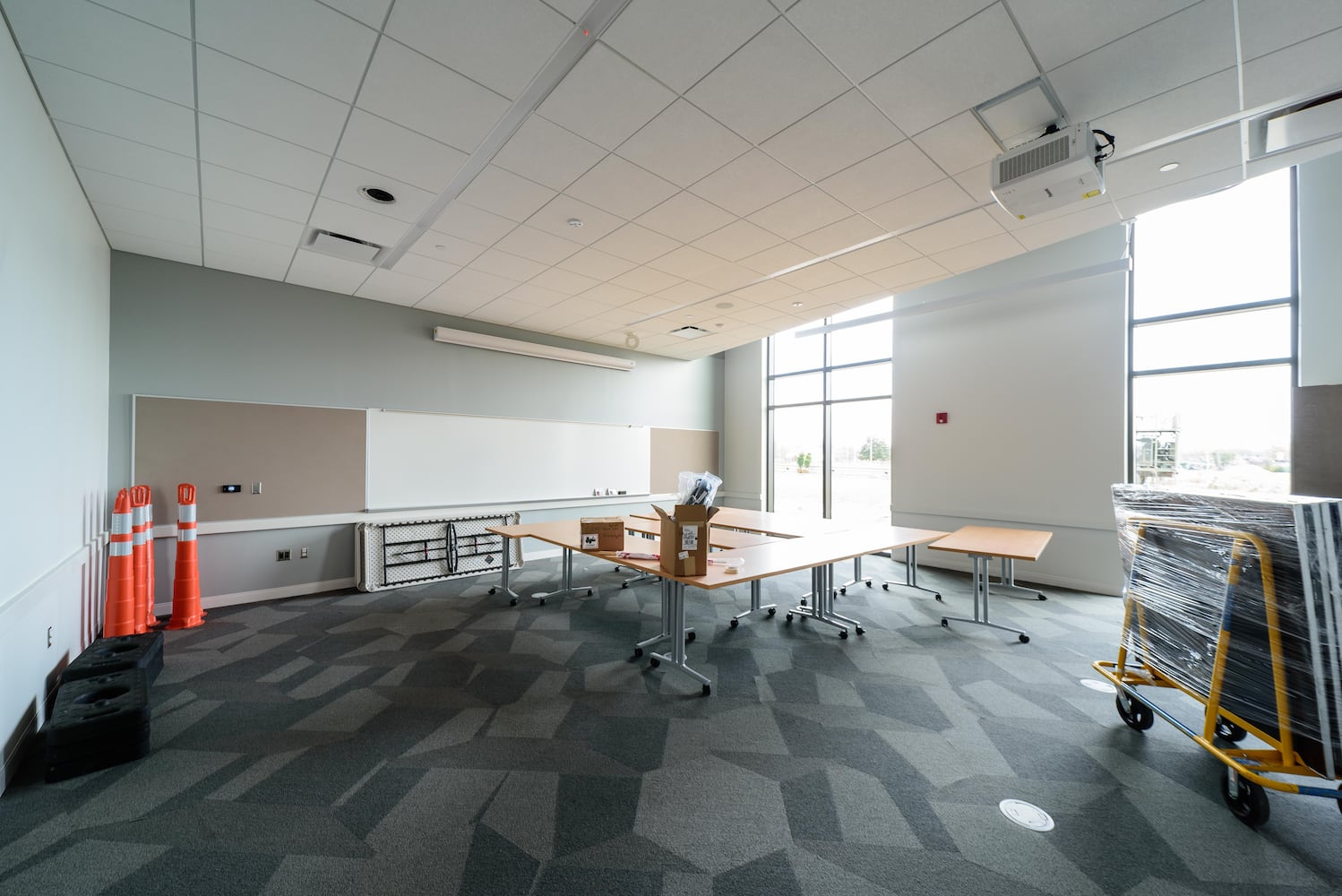 PHOTOS: Construction is nearing completion on the Dayton Metro Library's new West Branch