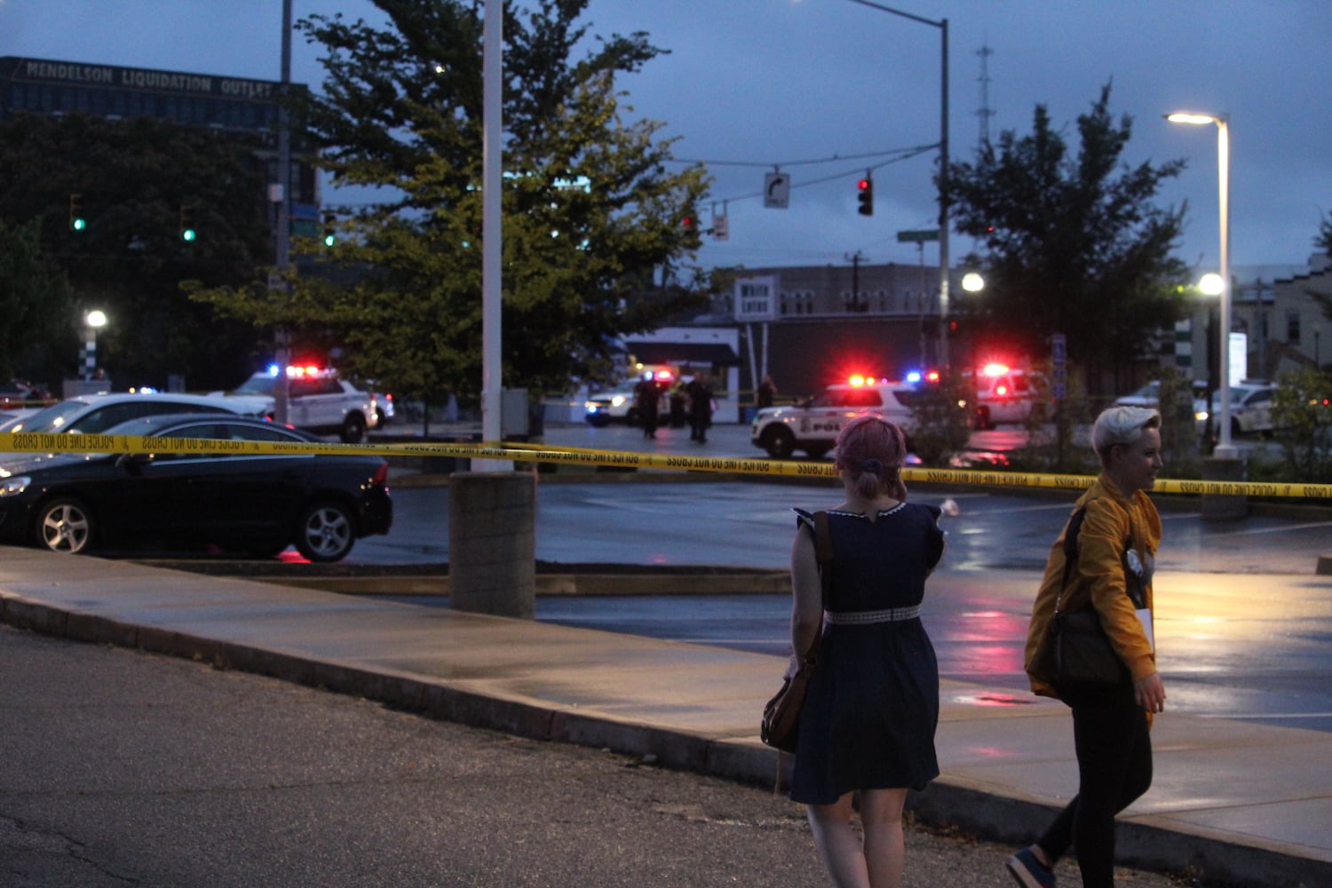 PHOTOS: Crash involving stolen police car near Main Library in Dayton