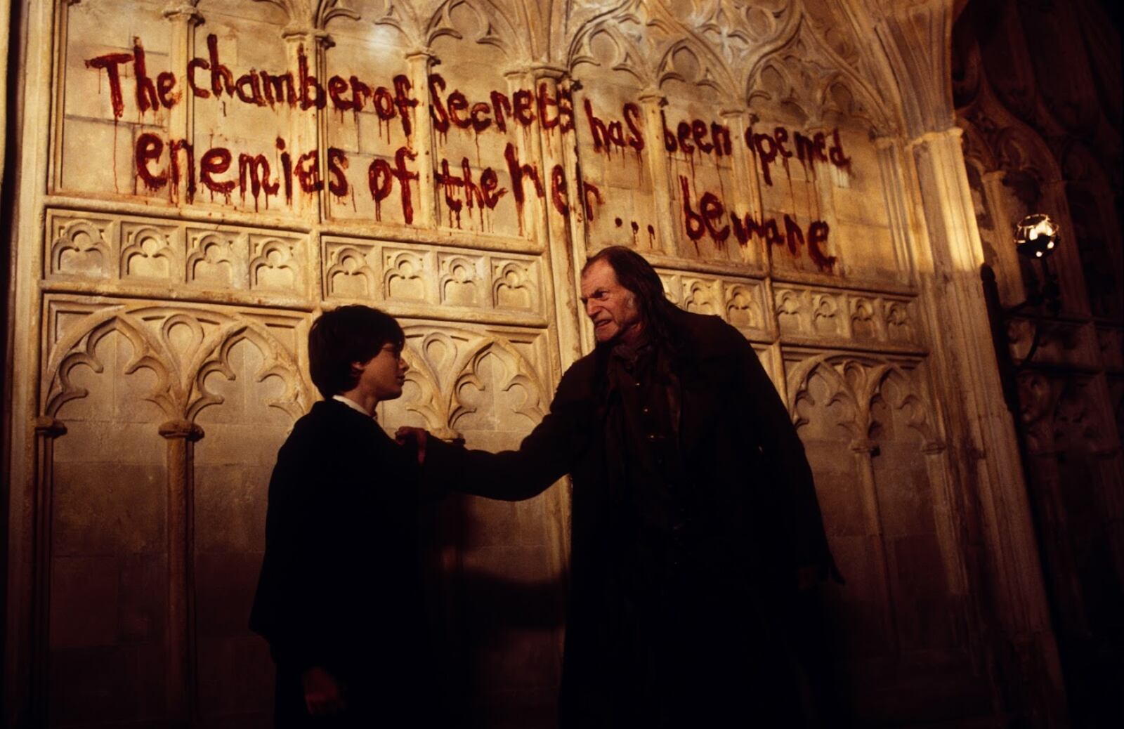 A scene from 2002's "Harry Potter and the Chamber of Secrets." CONTRIBUTED