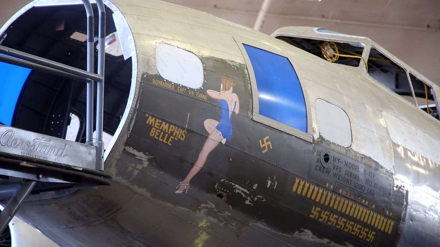 13 years and 55,000 hours of work: restored Memphis Belle