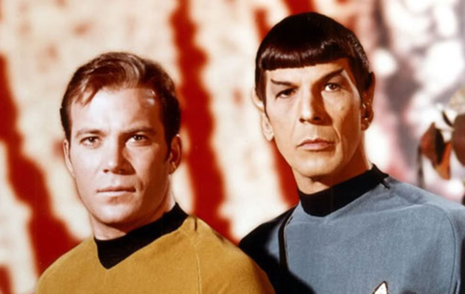 William Shatner and Leonard Nimoy in the original Star Trek. (AP Photo)