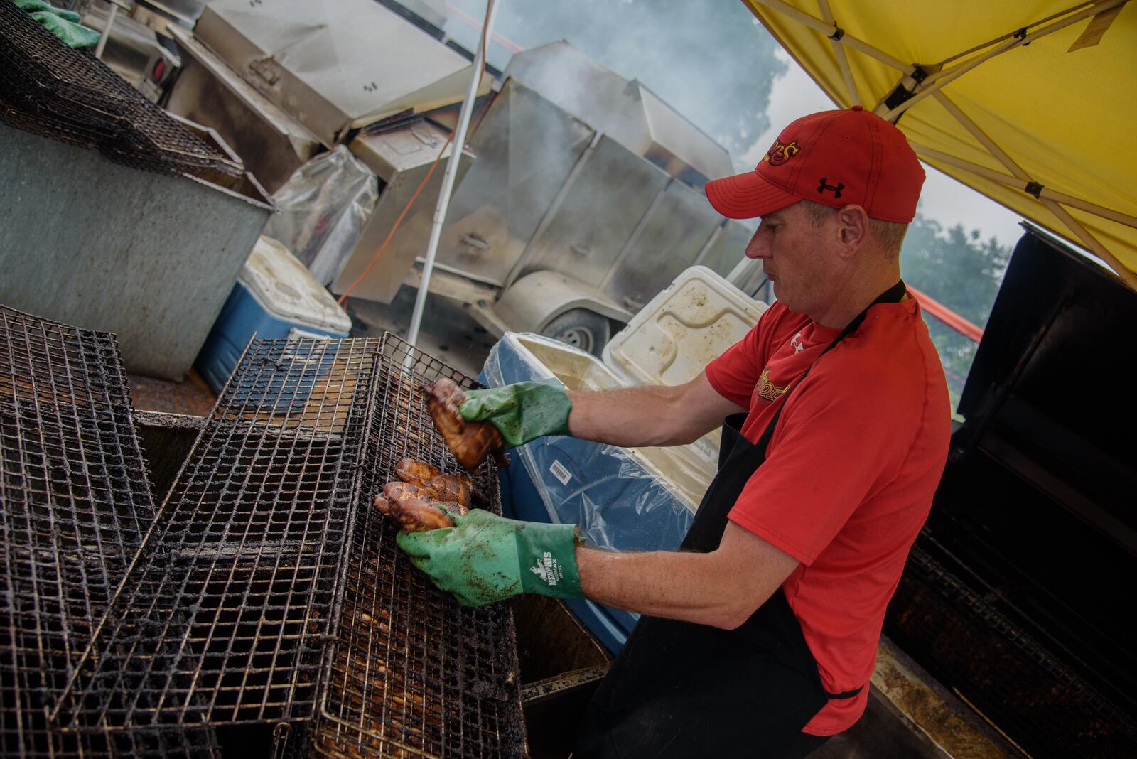 The Versailles Poultry Days festival, one of Ohio’s oldest and most beloved festivals, took place Friday, June 8 through Sunday, June 10, 2018. The festival far surpassed its 1 millionth chicken dinner milestone goal by selling 1,012,685 BBQ chicken dinners.