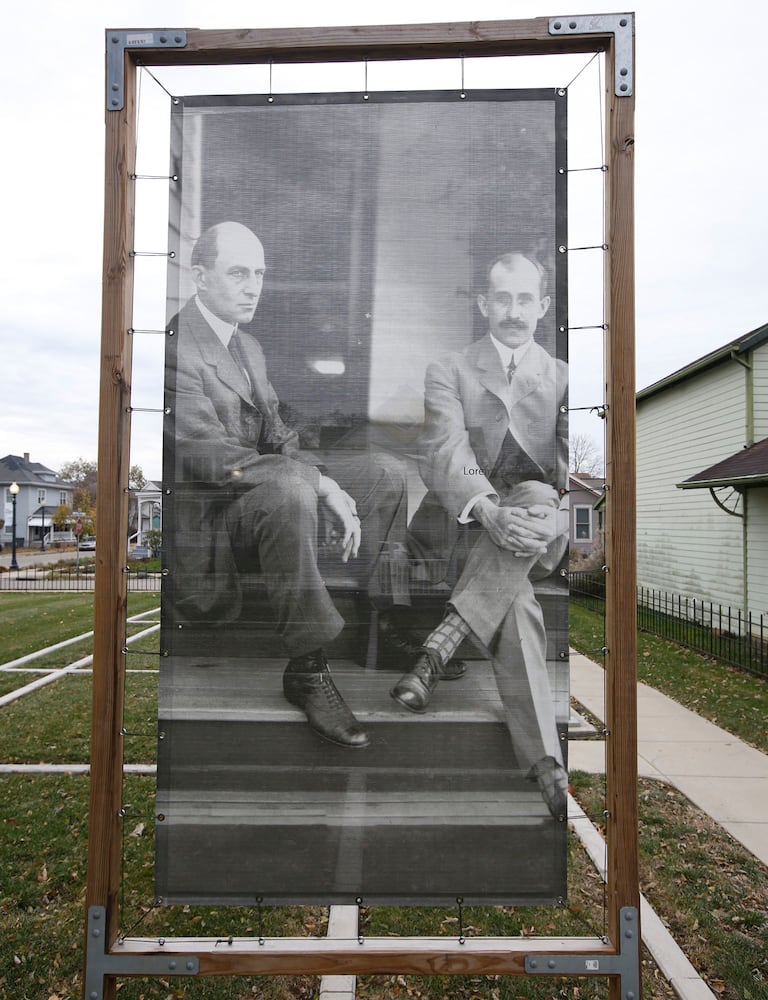 Wright Brothers remain larger than life through art installation