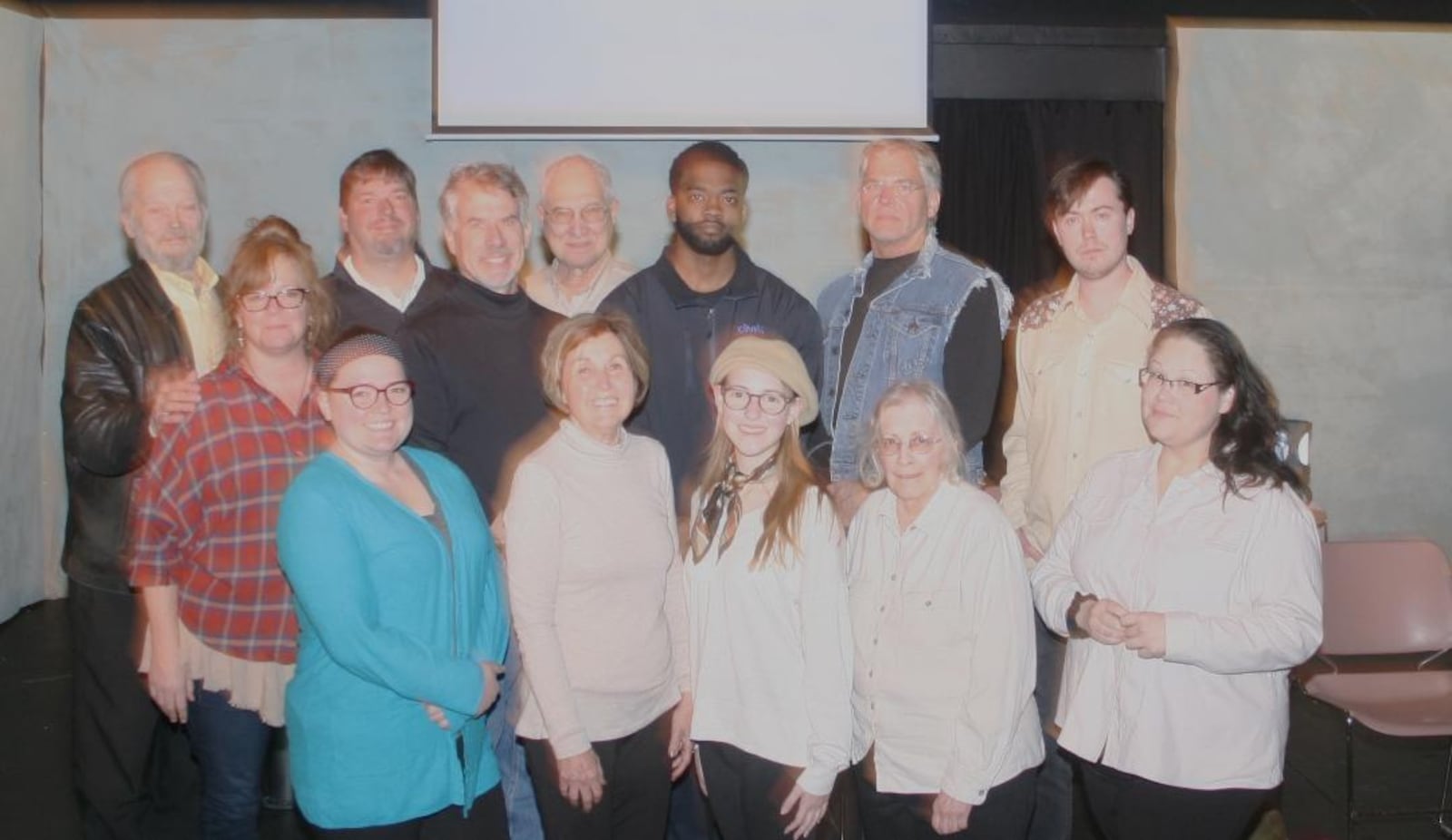 The cast of Xenia Area Community Theater's production of "May 4th Voices." CONTRIBUTED